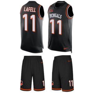 Cheap Mens Nike Cincinnati Bengals #11 Brandon LaFell Limited Black Tank Top Suit NFL Jersey