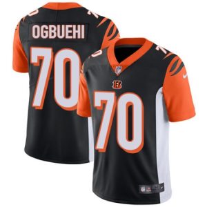 Cheap Men's Cincinnati Bengals #70 Cedric Ogbuehi Vapor Untouchable Limited Black Team Color NFL Jersey