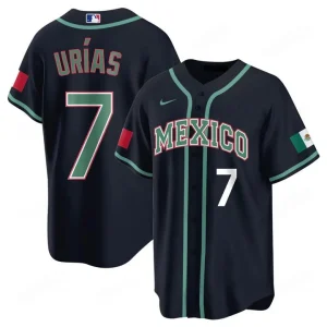 2023 Men's Mexico Baseball World Baseball Classic Jersey Julio Urias 7