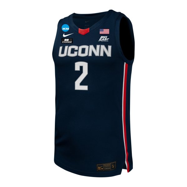 Cheap KK Arnold 2 UConn Huskies 2024 Women's Basketball Jersey - Navy, Unisex Jersey - Image 2