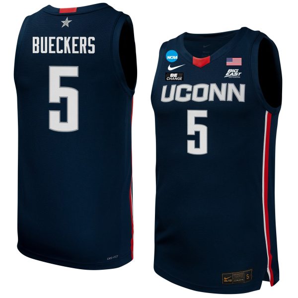 Cheap Paige Bueckers 5 UConn Huskies 2024 Women's Basketball Jersey - Navy, Unisex Jersey