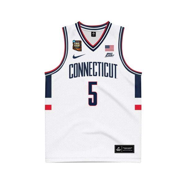 Cheap Stephon Castle 5 UConn Huskies 2024 Final Four Patch Men's Basketball Jersey - Unisex Jersey - Image 2