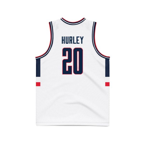 Cheap Andrew Hurley 20 UConn Huskies 2024 Final Four Patch Men's Basketball Jersey - Unisex Jersey - Image 3