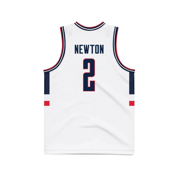 Cheap Tristen Newton 2 UConn Huskies 2024 National Champions Patch Men's Basketball - Unisex Jersey - Image 2