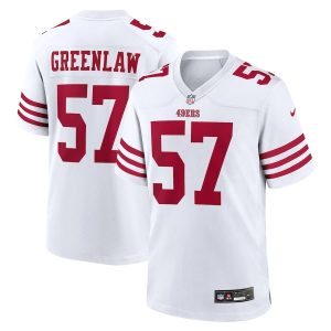 Dre Greenlaw 57 San Francisco 49ers Game White Men Jersey Cheap