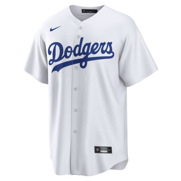 Walker Buehler 21 Los Angeles Dodgers Home White Men Player Jersey - Image 2