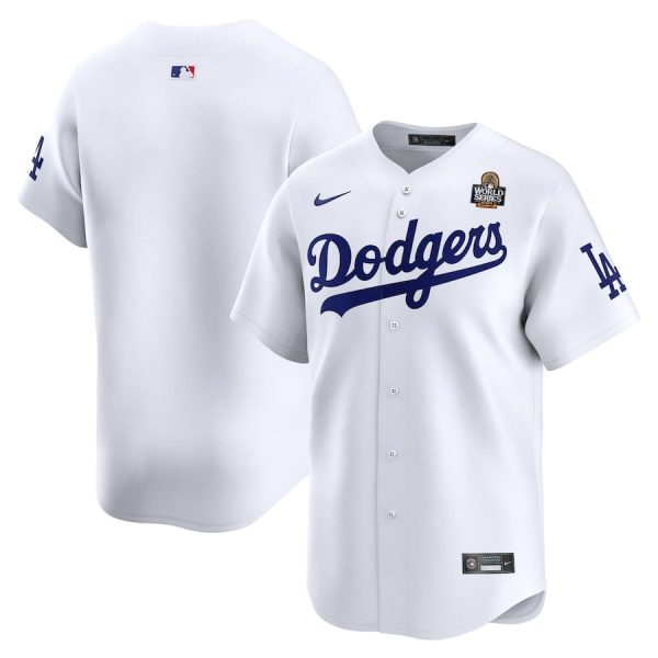 Los Angeles Dodgers 2024 World Series Limited White Men Jersey