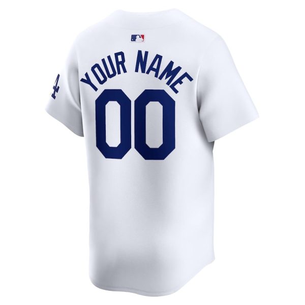 Los Angeles Dodgers 2024 World Series Home Custom Limited White Men Jersey - Image 3