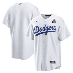 Los Angeles Dodgers 2024 World Series Home White Men Jersey