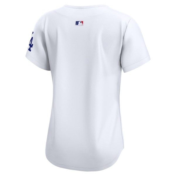 Los Angeles Dodgers Women's 2024 World Series White Home Limited Jersey - Image 3