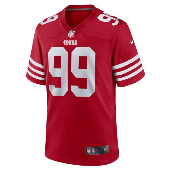 Maliek Collins 99 San Francisco 49ers Men's Game Jersey For Sale - Image 2