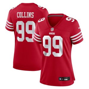 Maliek Collins 99 San Francisco 49ers Women's Game Jersey For Sale