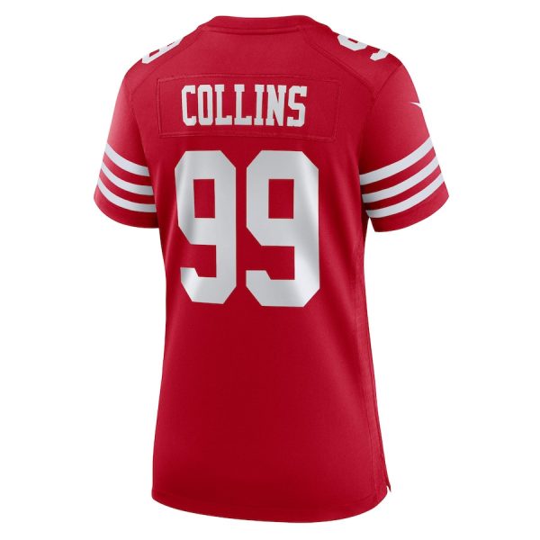 Maliek Collins 99 San Francisco 49ers Women's Game Jersey For Sale - Image 3