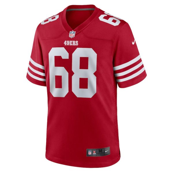 Colton McKivitz 68 San Francisco 49ers Men’s Game Jersey For Cheap - Image 2