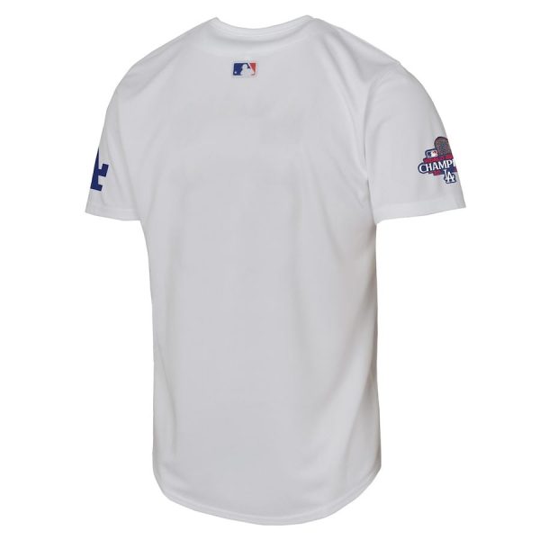 Los Angeles Dodgers 2024 World Series Champions Home Limited White YOUTH Jersey - Image 3