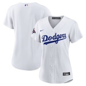 Los Angeles Dodgers Women's 2024 World Series Champions Home White Player Jersey