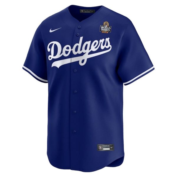 Los Angeles Dodgers 2024 World Series Home Limited Royal Men Jersey - Image 2