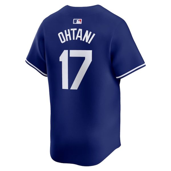 Shohei Ohtani 17 Los Angeles Dodgers 2024 World Series Home Limited Player Royal Men Jersey - Image 3