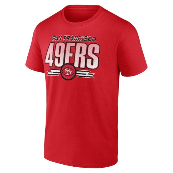 San Francisco 49ers Fading Out T-Shirt - Red - Image 2