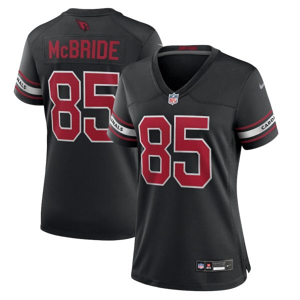 Trey McBride 85 Arizona Cardinals Women Alternate Game Jersey - Black