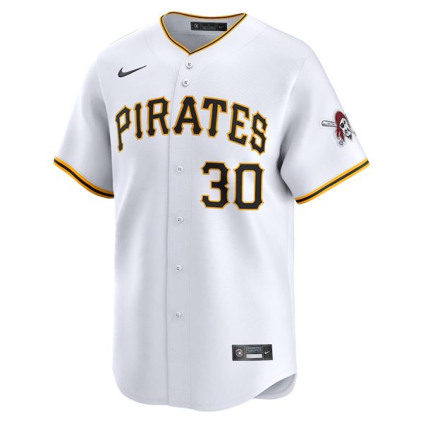 Men Jersey Paul Skenes 30 Pittsburgh Pirates Home Limited White-1