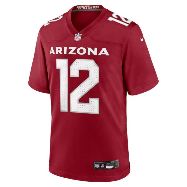 Blake Gillikin 12 Arizona Cardinals Team Game Men Jersey Cheap- Cardinal - Image 2