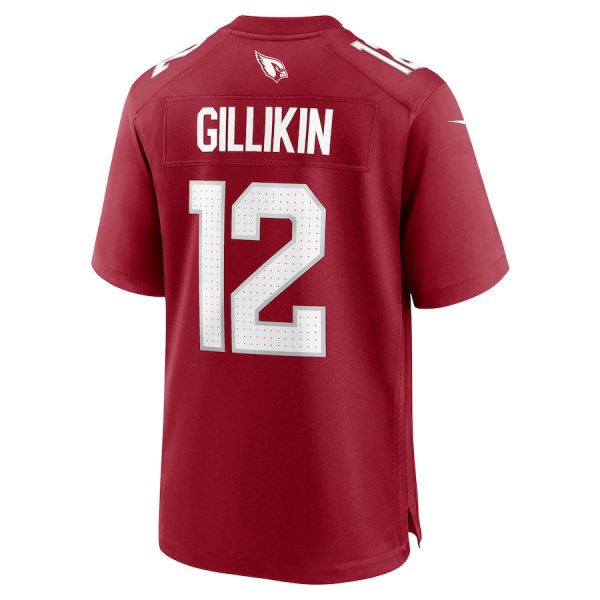 Blake Gillikin 12 Arizona Cardinals Team Game Men Jersey Cheap- Cardinal - Image 3