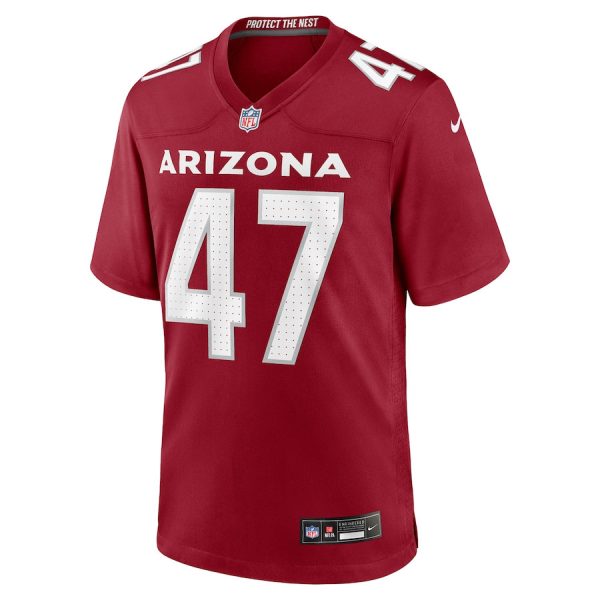 Sage Surratt 47 Arizona Cardinals Team Game Men Jersey Cheap- Cardinal - Image 2