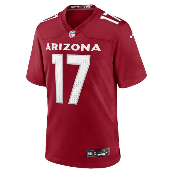 Zay Jones 17 Arizona Cardinals Team Game Men Jersey Cheap- Cardinal - Image 2