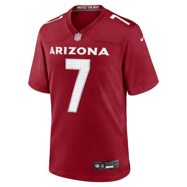 Kyzir White 7 Arizona Cardinals Team Game Men Jersey Cheap- Cardinal - Image 2