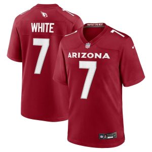 Kyzir White 7 Arizona Cardinals Team Game Men Jersey Cheap- Cardinal