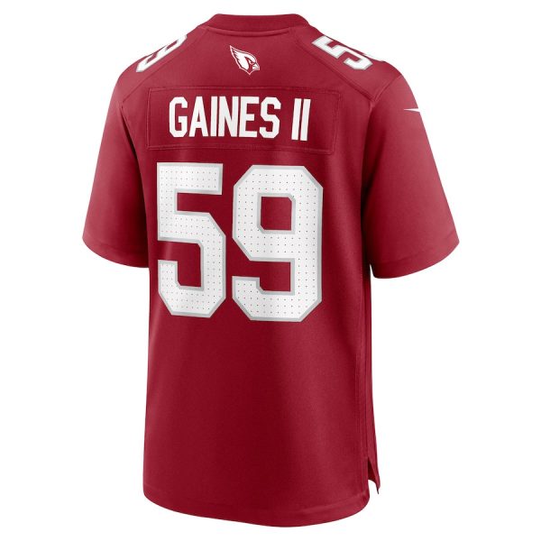 Jon Gaines II 59 Arizona Cardinals Team Game Men Jersey Cheap- Cardinal - Image 3