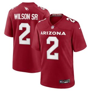 Mack Wilson Sr. 2 Arizona Cardinals Team Game Men Jersey For Sale- Cardinal