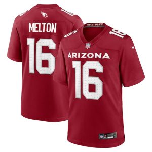 Max Melton 16 Arizona Cardinals Team Game Men Jersey Cheap- Cardinal