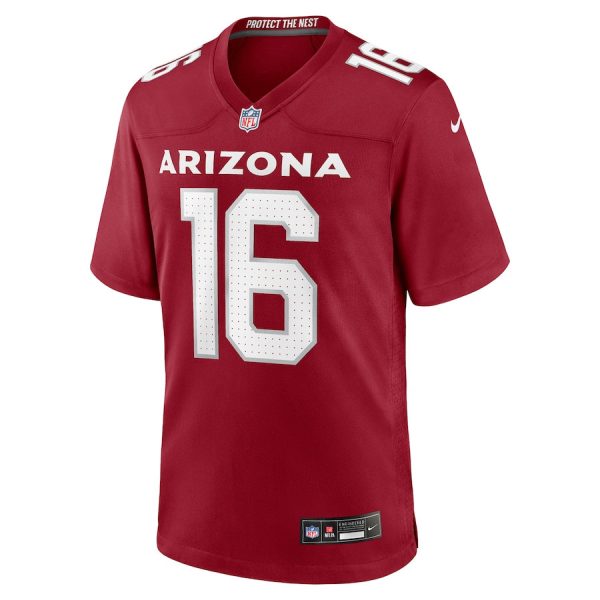 Max Melton 16 Arizona Cardinals Team Game Men Jersey Cheap- Cardinal - Image 2