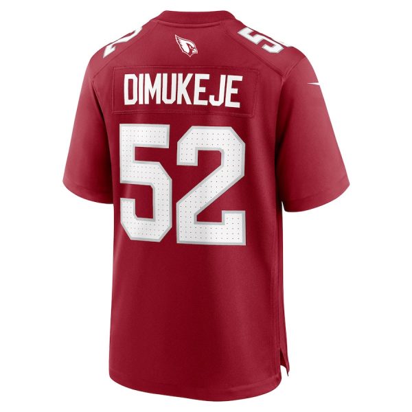 Victor Dimukeje 52 Arizona Cardinals Team Game Men Jersey Online- Cardinal - Image 3