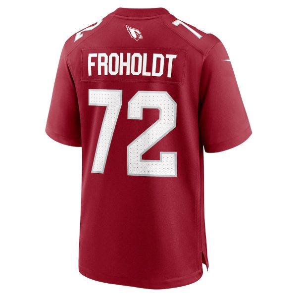 Hjalte Froholdt 72 Arizona Cardinals Team Game Men Jersey Sale- Cardinal - Image 3