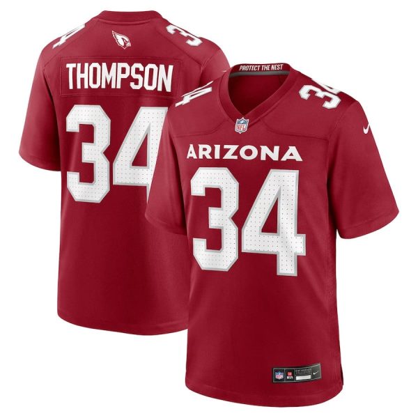 Jalen Thompson 34 Arizona Cardinals Team Game Men Jersey Cheap- Cardinal