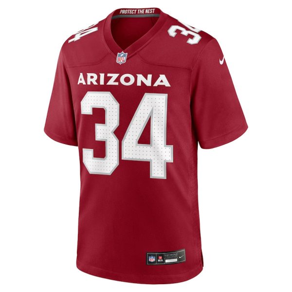 Jalen Thompson 34 Arizona Cardinals Team Game Men Jersey Cheap- Cardinal - Image 2