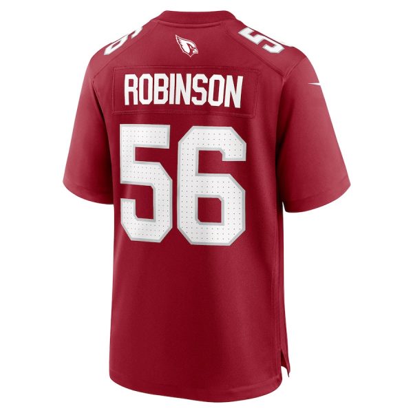 Darius Robinson 56 Arizona Cardinals Team Game Men Jersey Cheap- Cardinal - Image 3