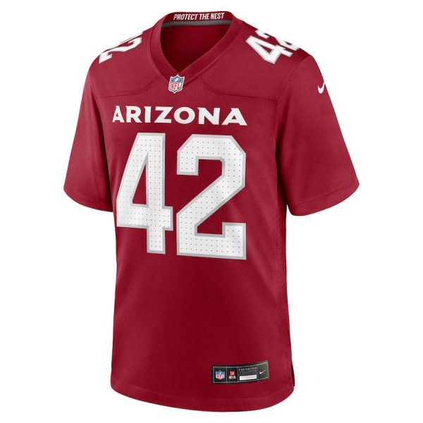 Dadrion Taylor-Demerson 42 Arizona Cardinals Team Game Men Jersey Cheap- Cardinal - Image 2