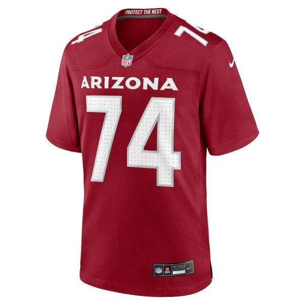 Isaiah Adams 74 Arizona Cardinals Team Game Men Jersey Cheap- Cardinal - Image 2