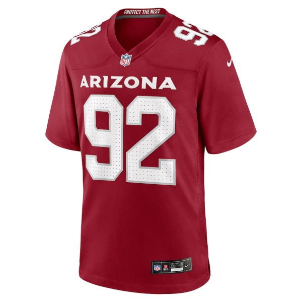 Bilal Nichols 92 Arizona Cardinals Team Game Men Jersey Online Sale- Cardinal - Image 2