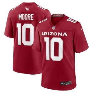 Chris Moore 10 Arizona Cardinals Team Game Men Jersey Online Sale- Cardinal