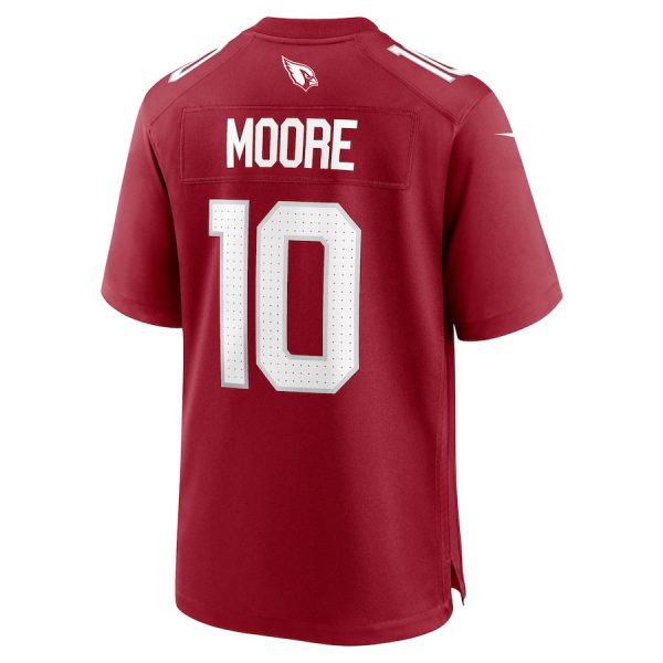 Chris Moore 10 Arizona Cardinals Team Game Men Jersey Online Sale- Cardinal - Image 3