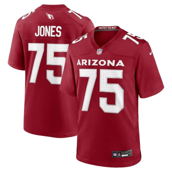 Christian Jones 75 Arizona Cardinals Team Game Men Jersey Cheap- Cardinal