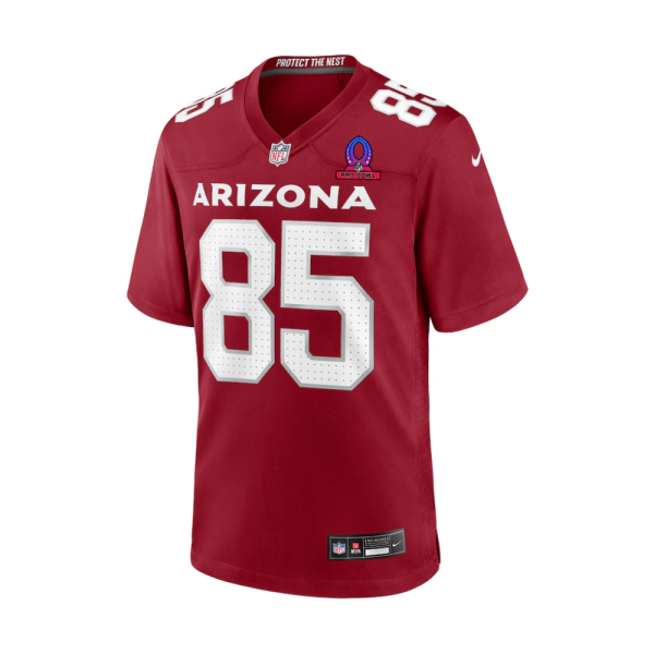 Trey McBride 85 Arizona Cardinals 2025 Pro Bowl Patch Game Men Jersey Cheap- Cardinal - Image 2